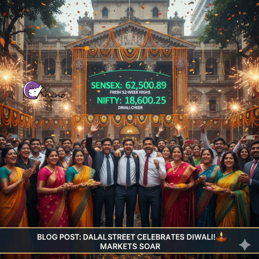 Diwali cheer on Dalal Street: Sensex, Nifty hit fresh 52-week highs Picsart 25 10 22 10 54 00 703