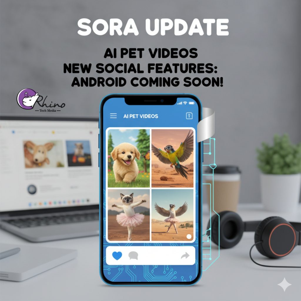 Sora update to bring AI videos of your pets, new social features, and soon, an Android version Picsart 25 10 23 21 07 52 114