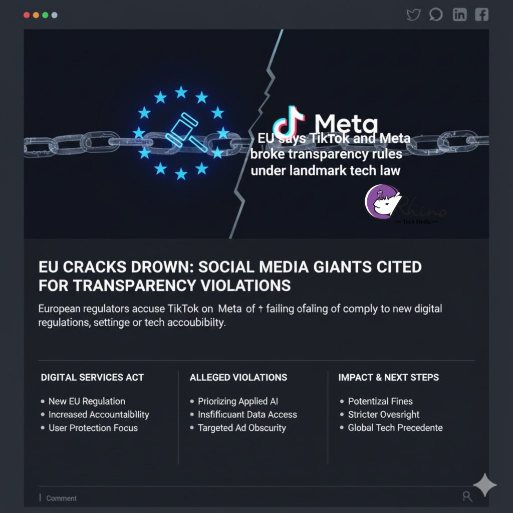 EU says TikTok and Meta broke transparency rules under landmark tech law Picsart 25 10 25 12 10 48 805