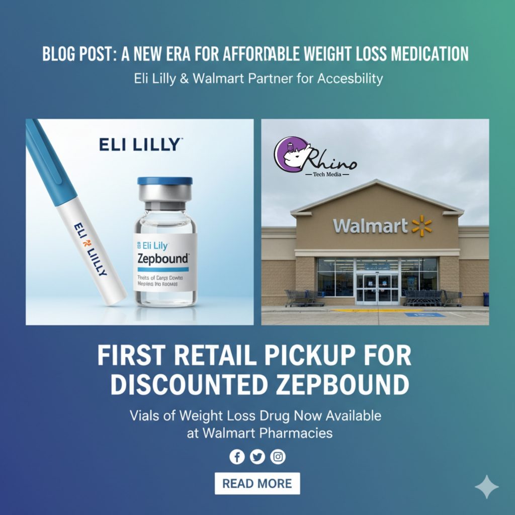 Eli Lilly, Walmart to offer first retail pickup option for discounted vials of weight loss drug Zepbound Picsart 25 10 30 00 19 47 263