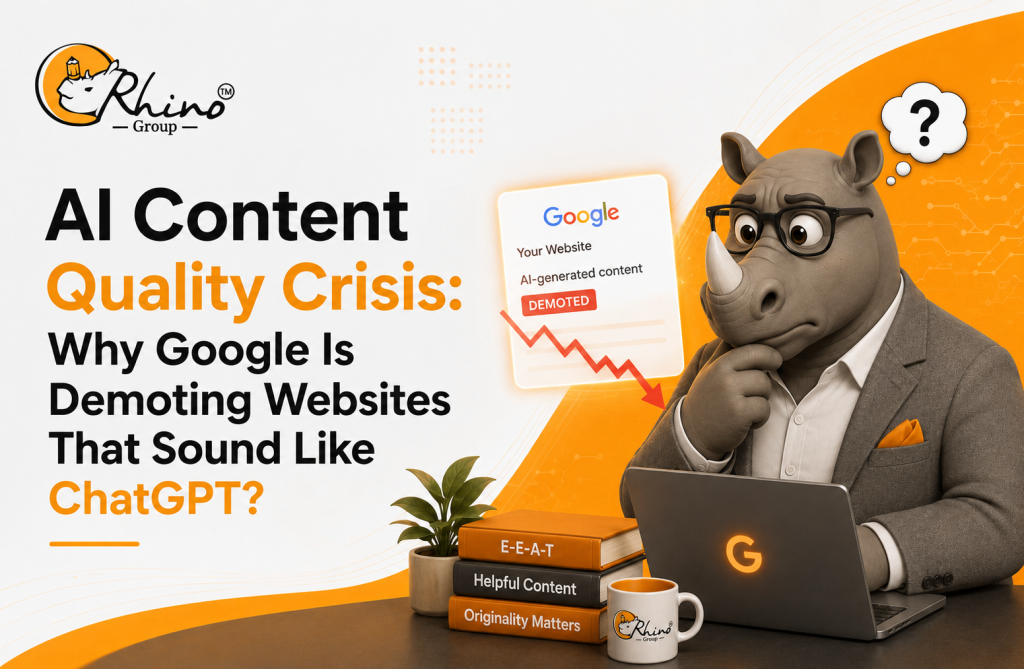AI Content Quality Crisis: Why Google Is Demoting Websites That Sound Like ChatGPT? Banner 6