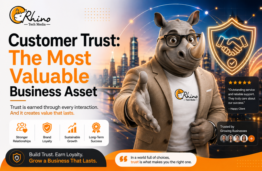 Customer Trust: The Most Valuable Business Asset Banner 1