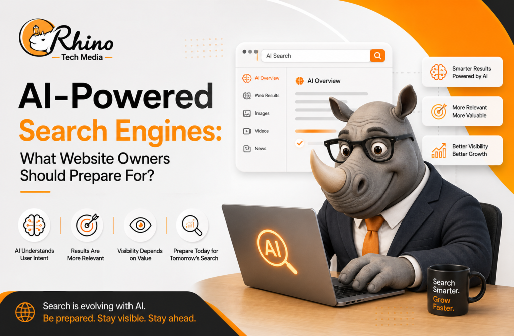 AI-Powered Search Engines: What Website Owners Should Prepare For? Banner