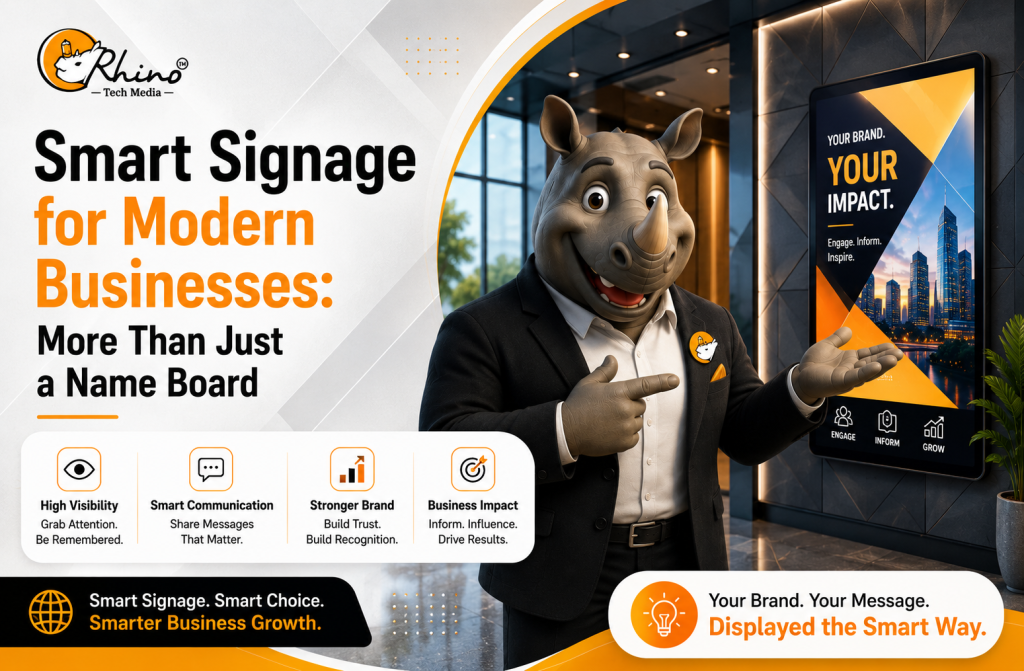 Smart Signage for Modern Businesses: More Than Just a Name Board Banner 16