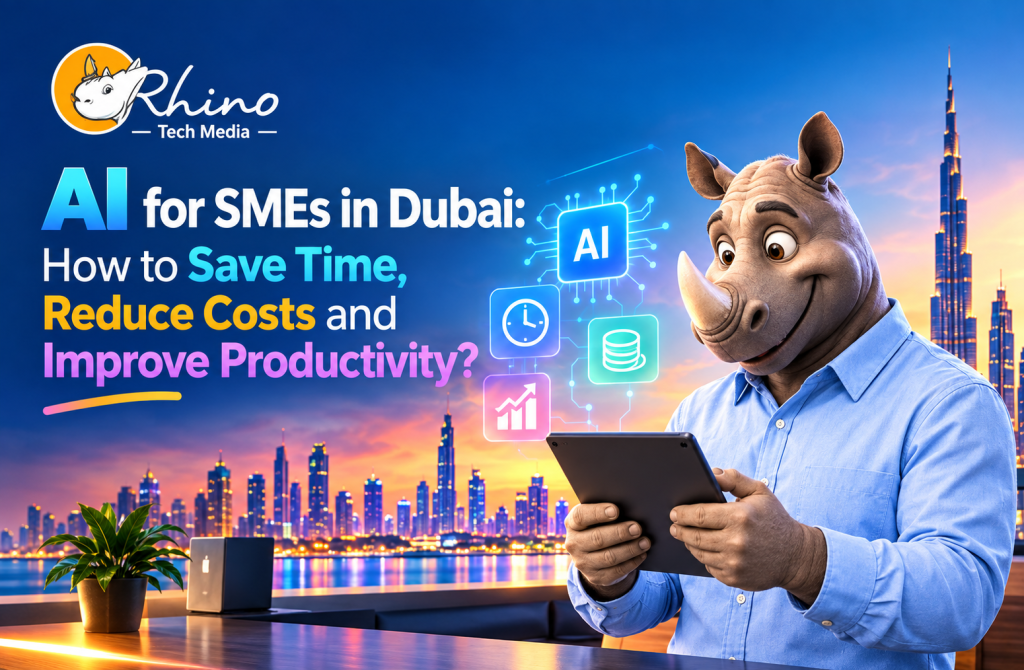 AI for SMEs in Dubai: How to Save Time, Reduce Costs and Improve Productivity? Banner 1