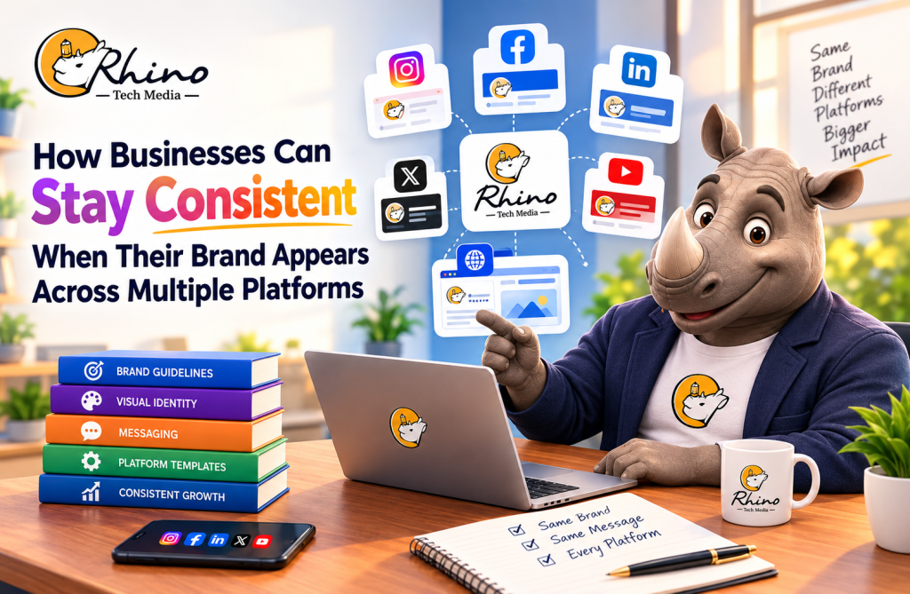 How Businesses Can Stay Consistent When Their Brand Appears Across Multiple Platforms? Banner
