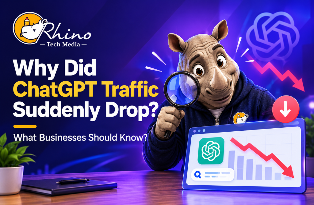 Why ChatGPT Traffic Appeared to Drop? What Businesses Need to Know? Banner 13