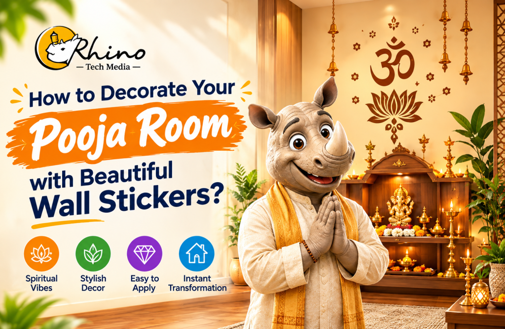 How to Decorate Your Pooja Room with Beautiful Wall Stickers? Banner 7